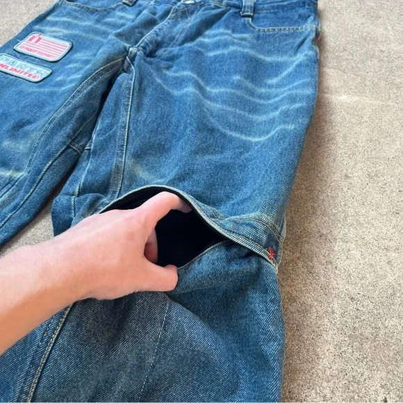 ICON JNCO type baggy biker y2k jeans